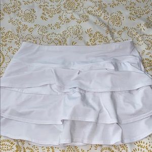 White Athleta Skirt